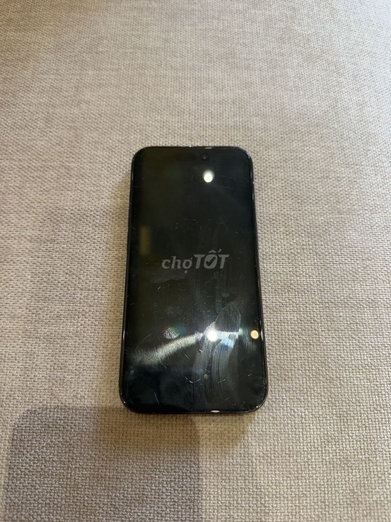 Apple iPhone 15 Pro 256GB Titan Đen Mặt lưng vỡ