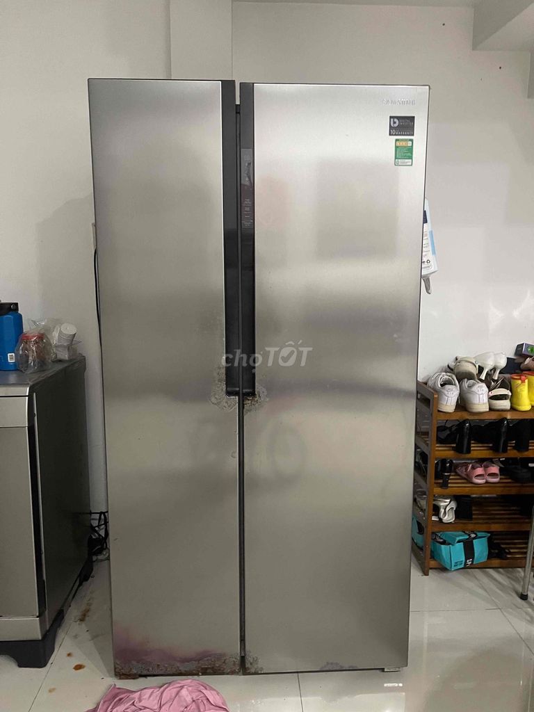 Холодильник Samsung Twin Cooling серебристый
