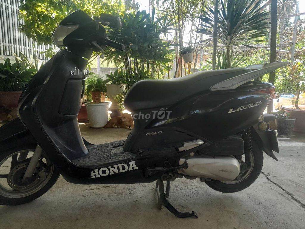 Honda Lead черный бензин