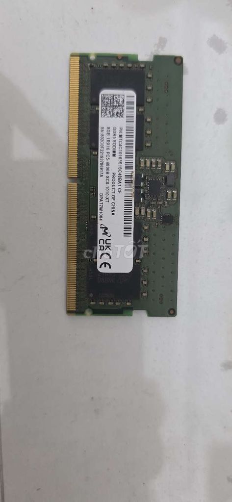 Фото 3: RAM Micron DDR5 8GB с гарантией