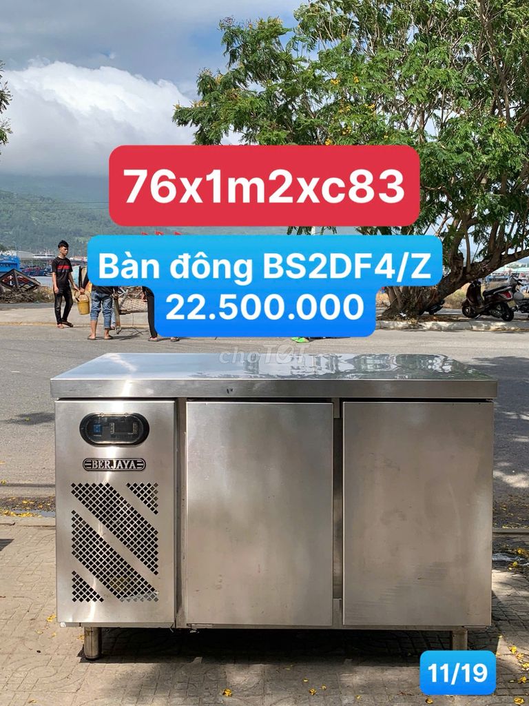 Стол Berjaya BS2DF4/Z из нержавеющей стали, серебристый