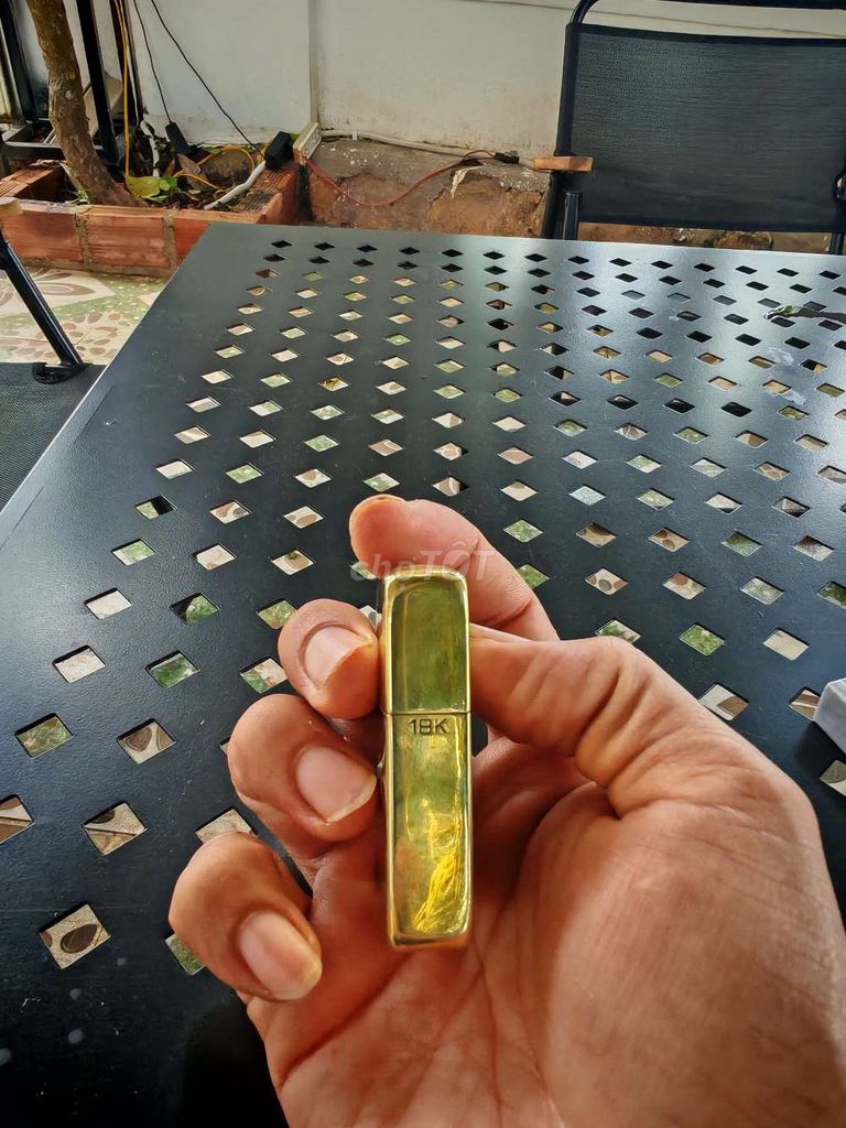 Зажигалка Zippo с выпуклым дном 18K