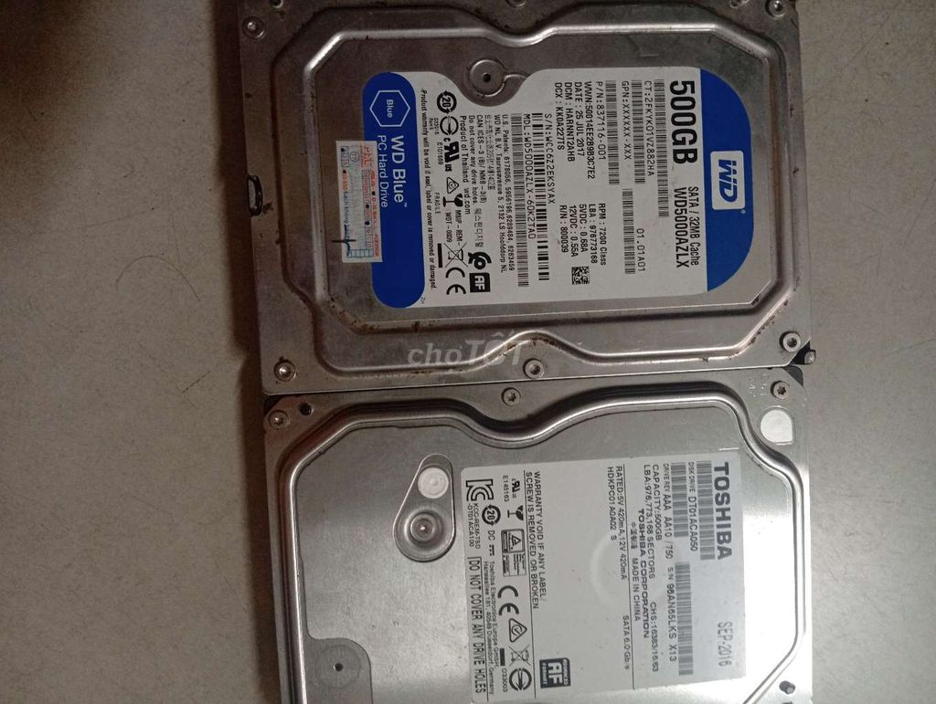Фото 2: 💦 ЛОТ HDD 1T ' 500GB ПК, НОУТБУК, ХОРОШЕЕ СОСТОЯНИЕ