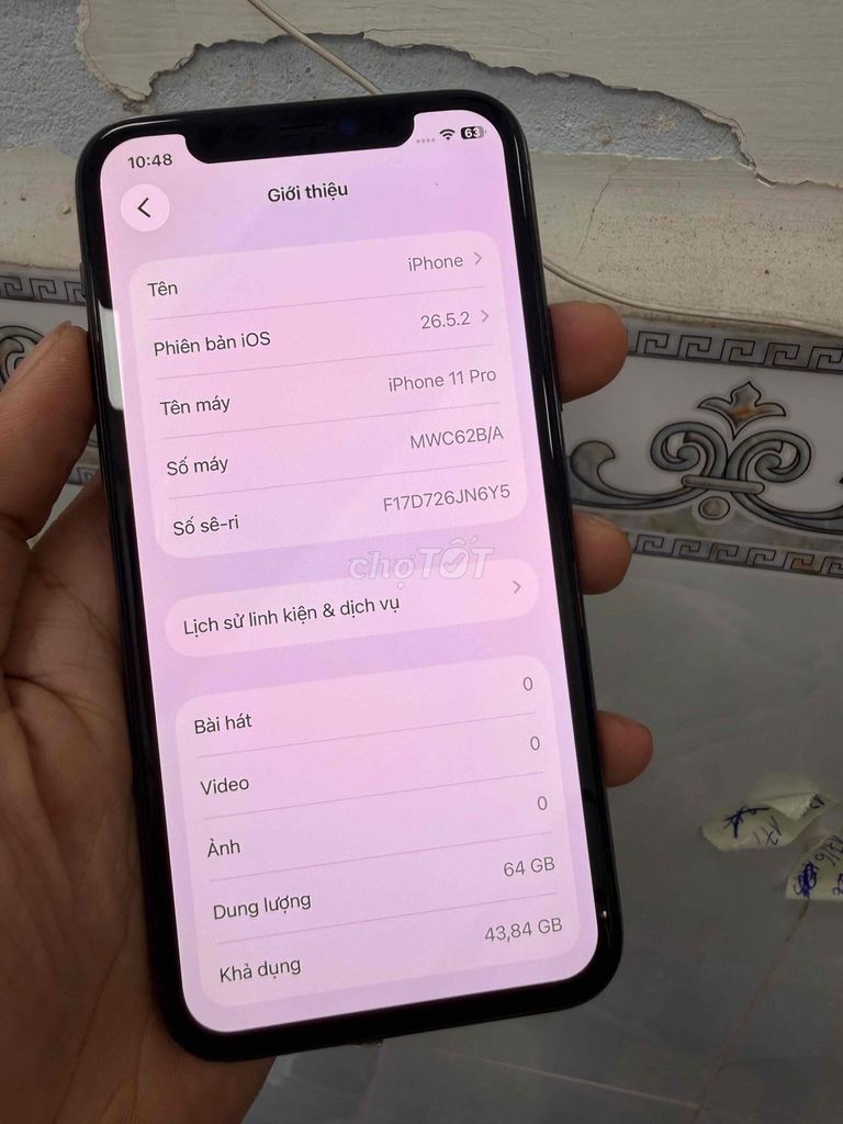 Iphone 11 Pro 64GB Full