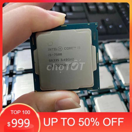 Фото 2: Процессор Intel Core i5-7500 LGA 1151, 4 ядра, 4 потока