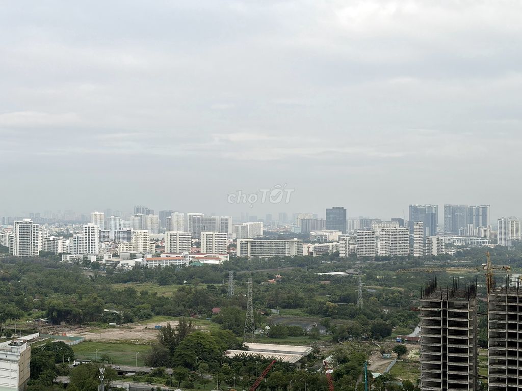 Hoàng Anh Gold House | 110,6 м² (3 спальни - 2 санузла) | Красная книга. Вид на Phú Mỹ Hưng