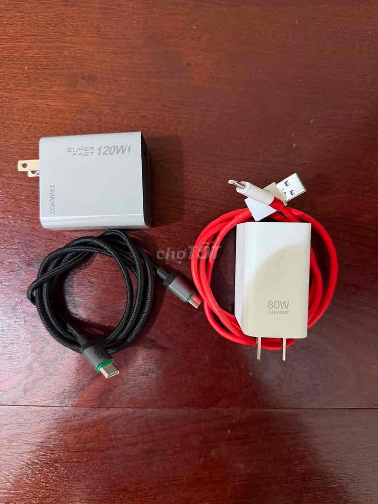 Зарядка для телефона 120W, 80W Белая, Черная, Красная