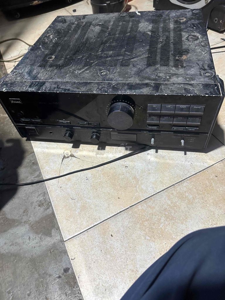 Усилитель и колонки Sansui 30 см, Япония