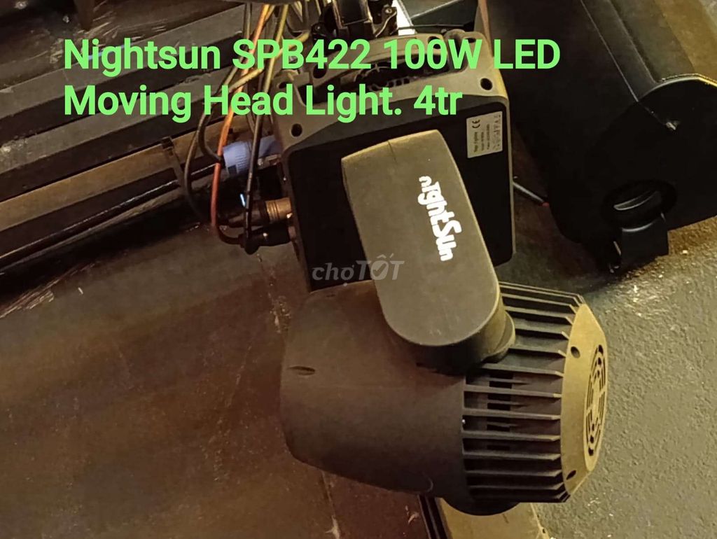 Светодиодный прожектор Moving Head Nightsun SPB422 100W черный