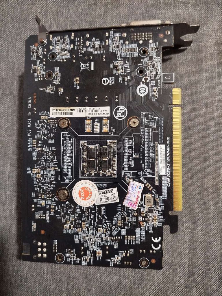 Фото 2: Видеокарта Gigabyte 1650 4GB DDR6 черная