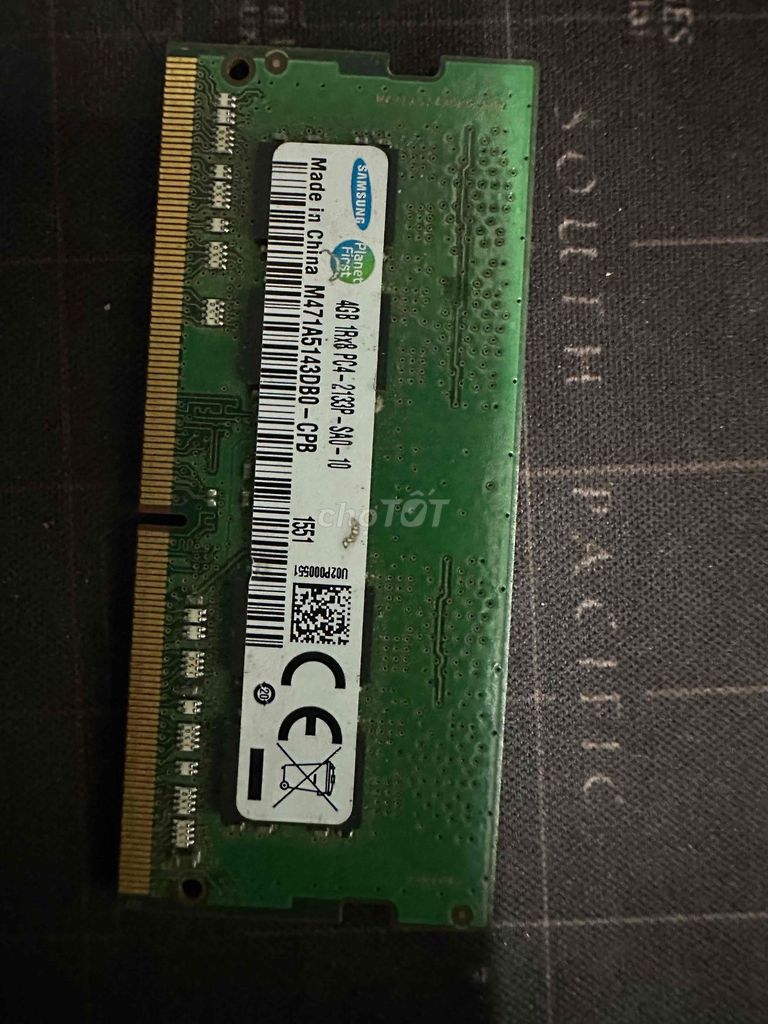 Ноутбучная память Samsung 4GB DDR4 2100