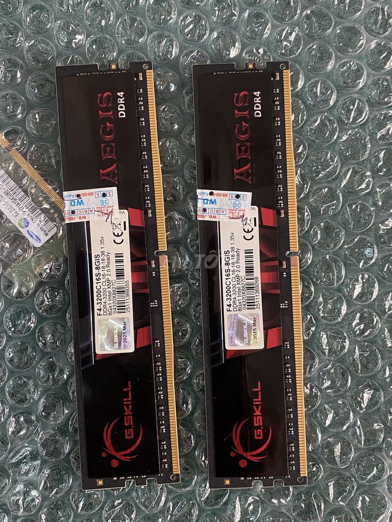 Оперативная память G.Skill AEGIS 8GB DDR4 3200MHz черная