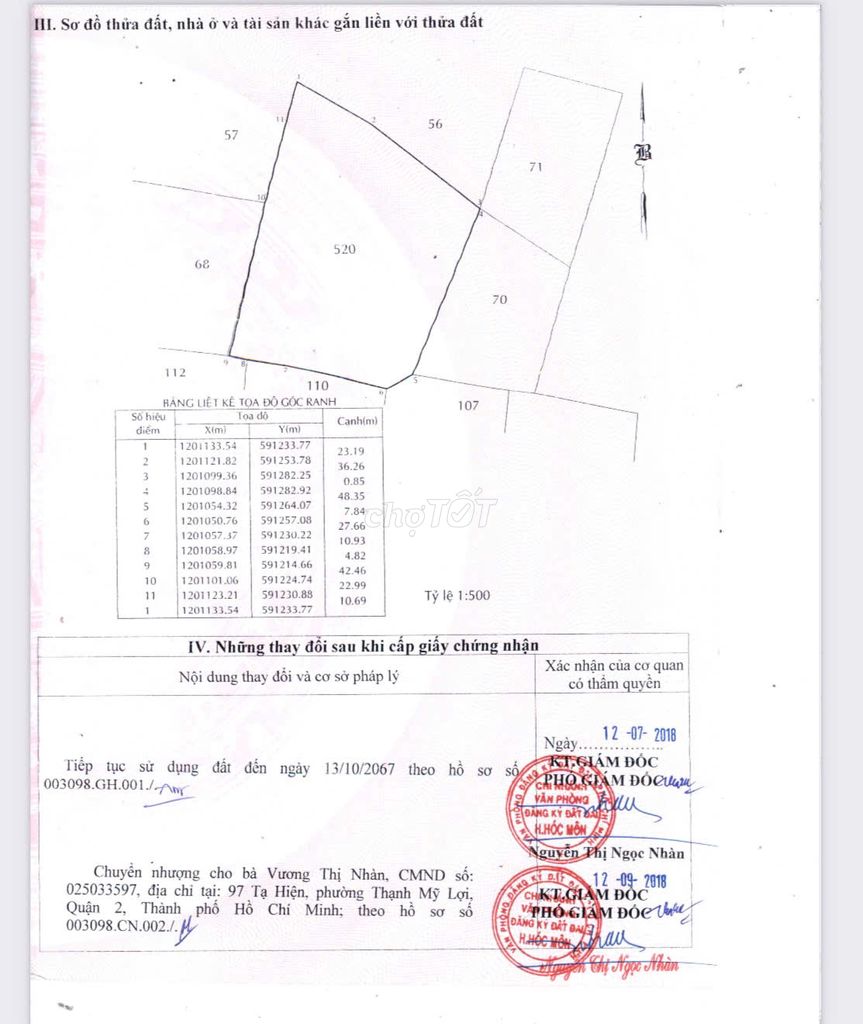 Фото 2: Продажа земли на улице Нгуен Тхи Чуой, Хокмон, площадь: 3466 м², цена: 21,5 млрд