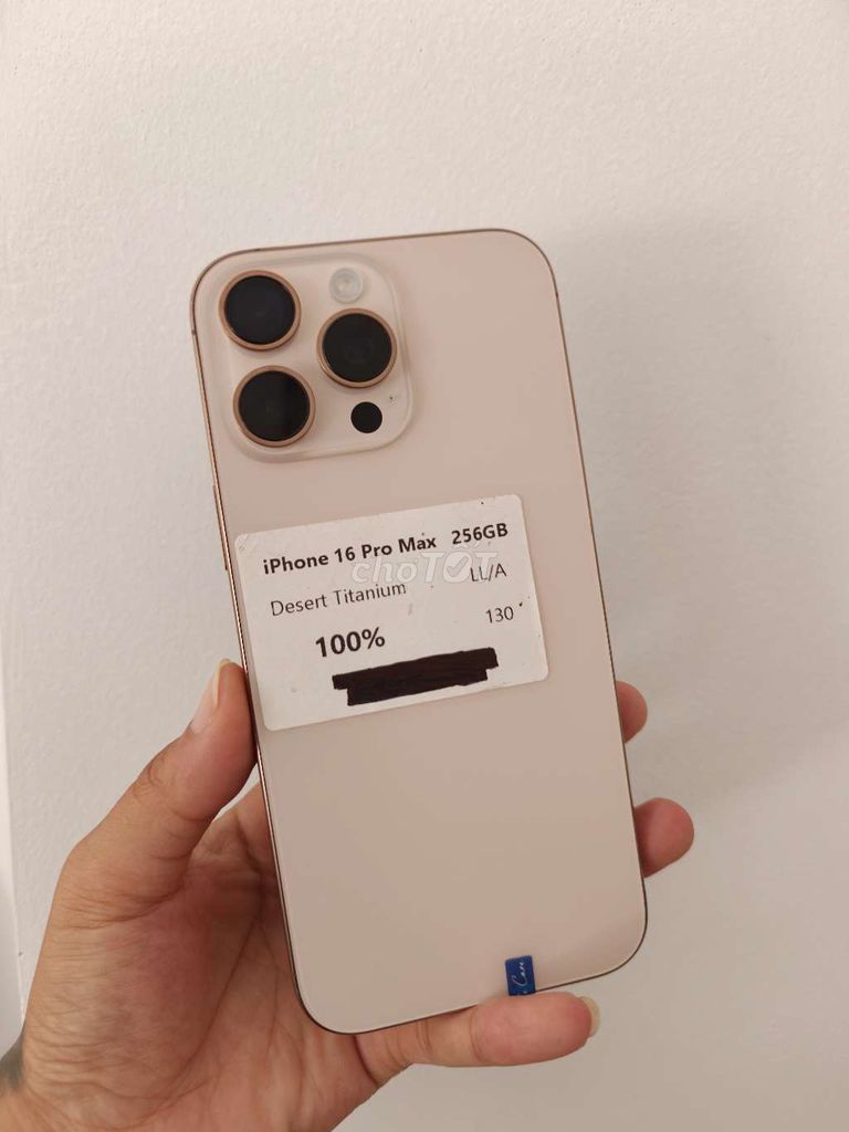 iPhone 16 Pro Max 256GB цвета «пустыня», США, 97%
