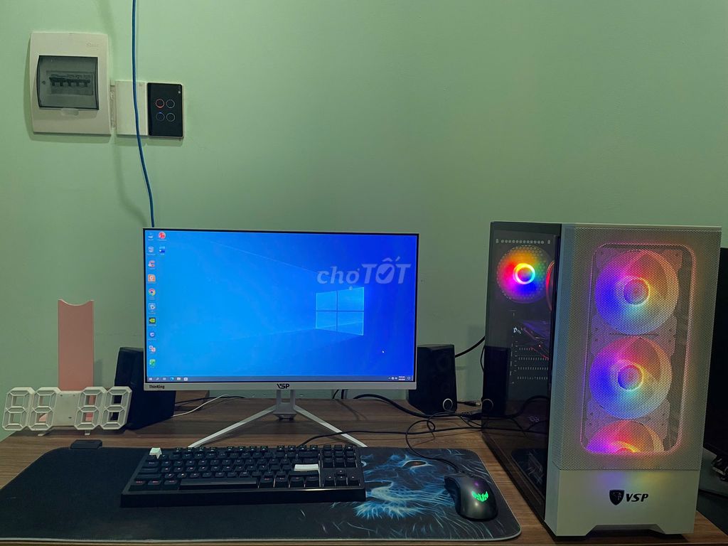 Фото 2: B365 - i3 9100F - 16GB - 1050Ti 4GB - 24inch 100hz