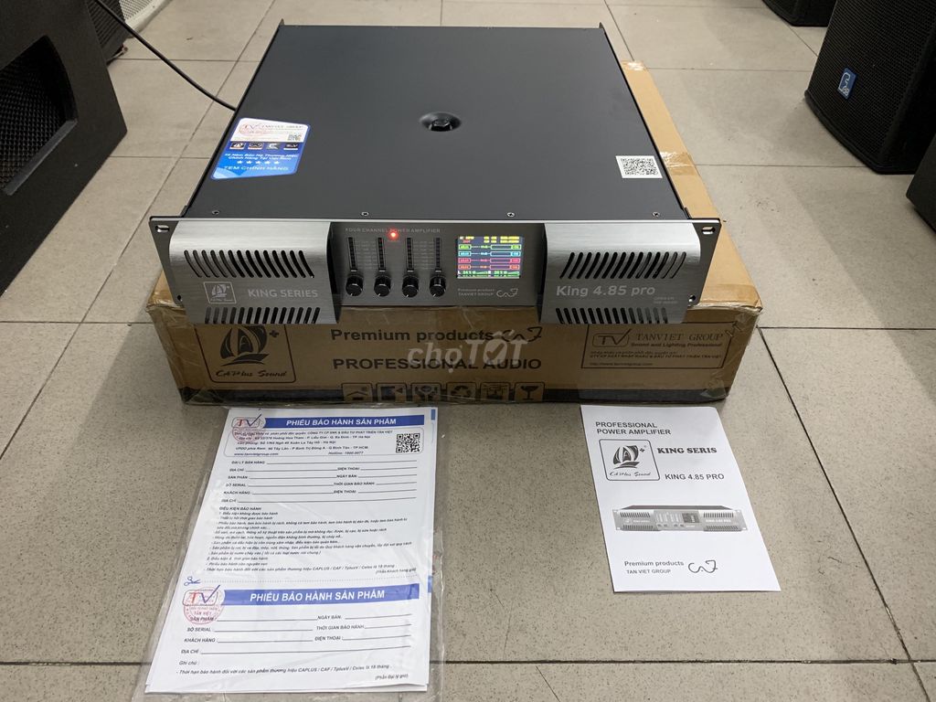 Фото 2: СУПЕР ВИП УСИЛИТЕЛЬ CAF KING-4.85PRO ОРИГИНАЛЬНЫЙ ИЗ ИТАЛИИ
