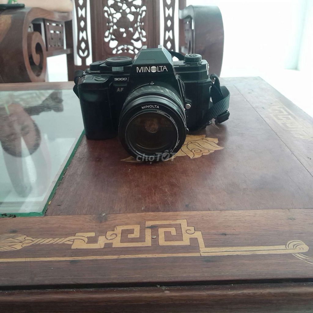 Пленочный фотоаппарат Minolta 9000 AF черный, б/у