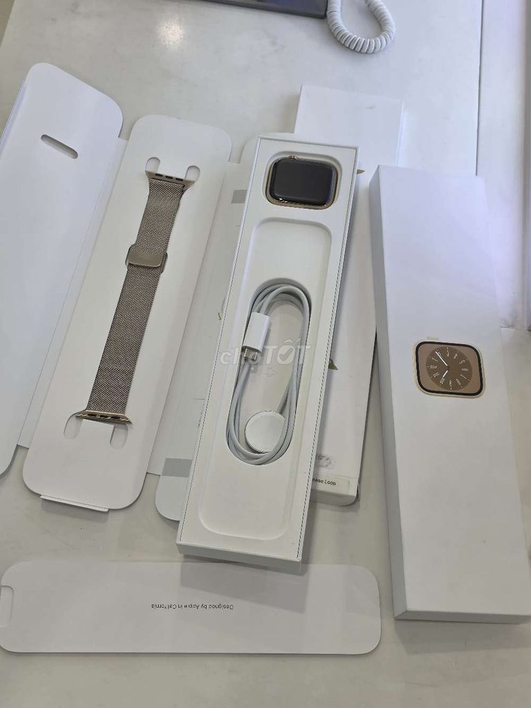 Apple Watch Series 8 GPS+Cellular 45mm Золотой