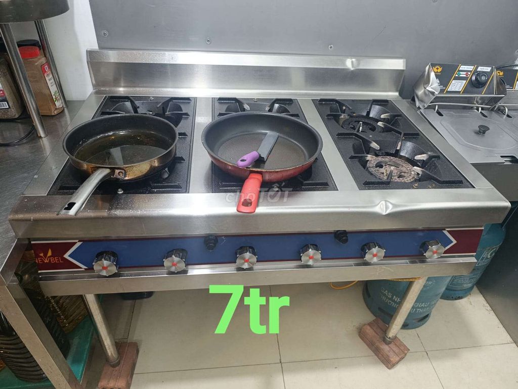 Bếp ga công nghiệp Newbel Inox Bạc