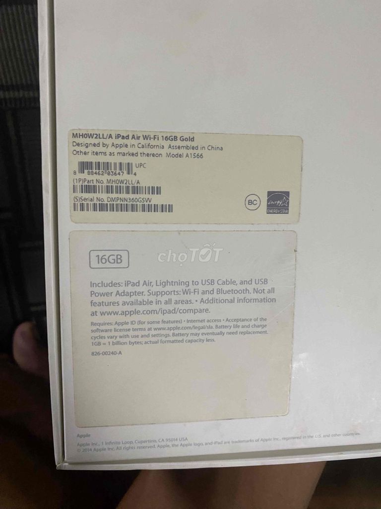 Фото 2: Apple iPad Air 2 16GB золотой