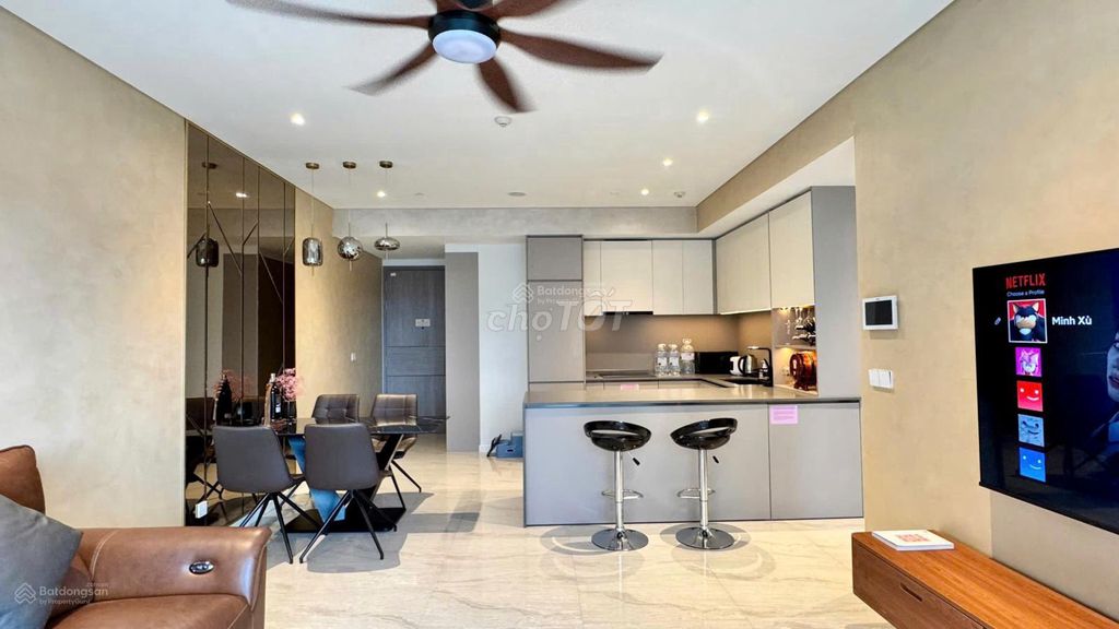 Фото 3: Сдается квартира в ЖК Cộng Hòa Garden, 13 млн, 75 м², 2 спальни, 2 санузла, красивая квартира