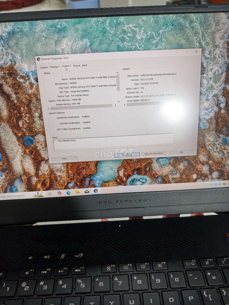 Фото 3: ASUS ROG ZEPHYRUS Ryzen R7-3750H GTX 1660Ti 16GB