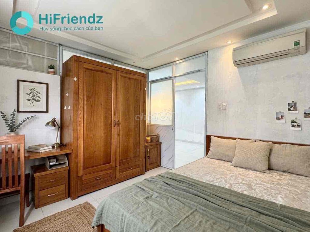 Фото 2: Квартира с 1 спальней 40 м², отдельная кухня, лифт, рядом с мостом Нгуен Ван Кы, район 8