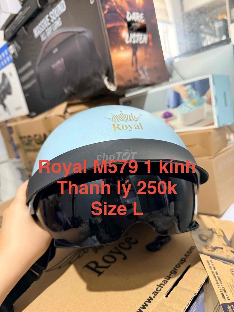 Фото 2: Шлем Royal M579 Серый M