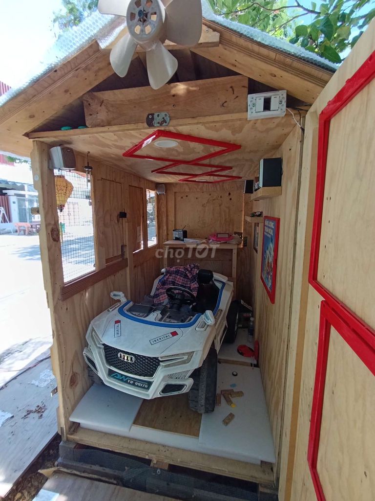 Фото 3: Деревянный домик, беседка из американской тарной доски