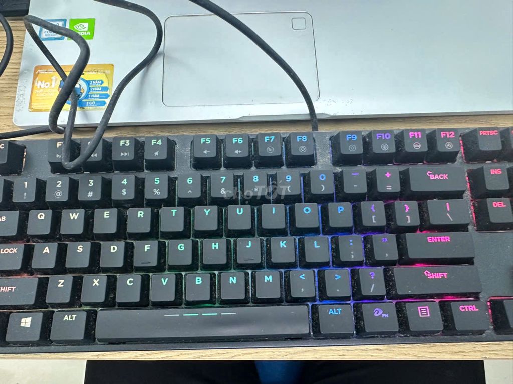 Фото 2: Механическая клавиатура Dareu EK87 Черная LED RGB