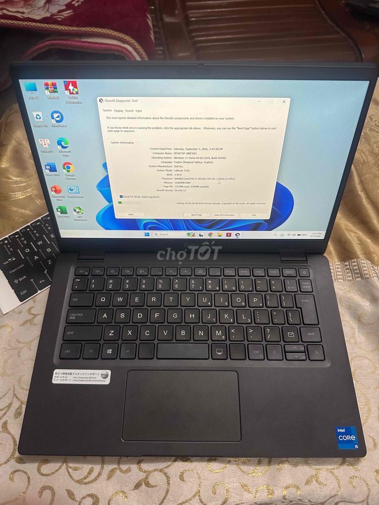 Фото 2: Dell Latitude 7310 i5-10310U/Ram16/256GB Full HD