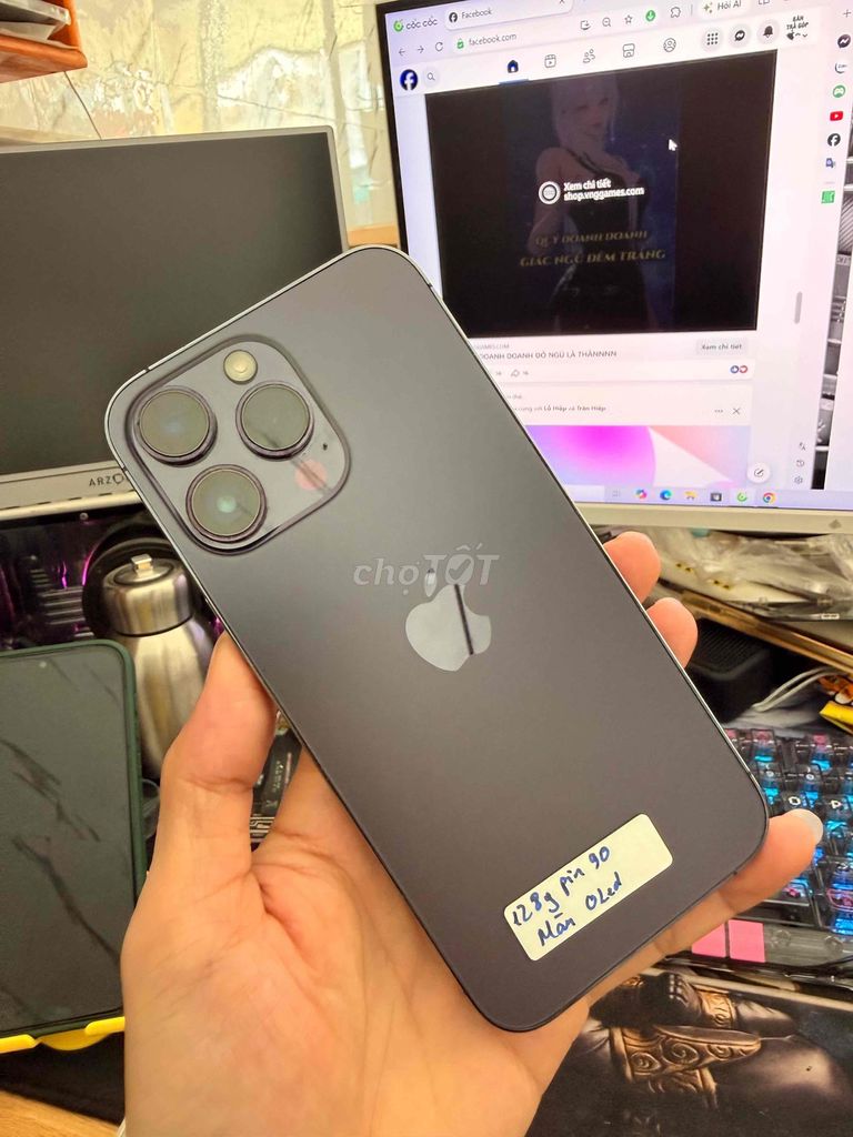 Apple iPhone 14 Pro Max 128GB Фиолетовый, американская версия, eSIM