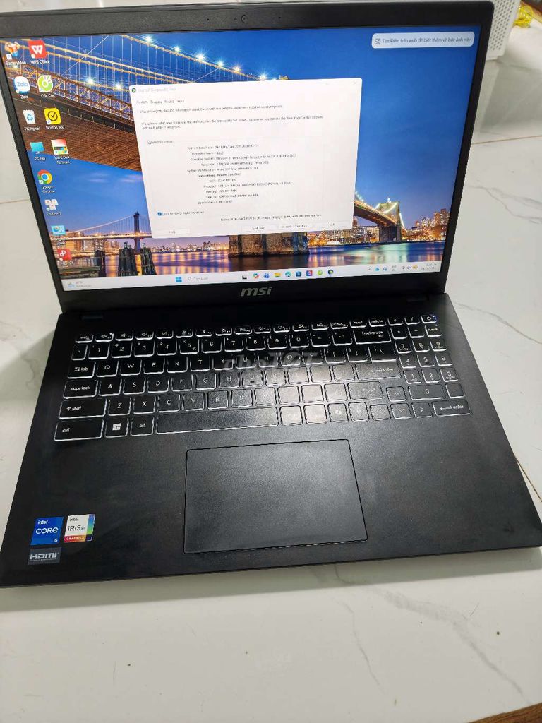 MSI i5-1235U 16GB/512GB 15.6" выпуск 2024