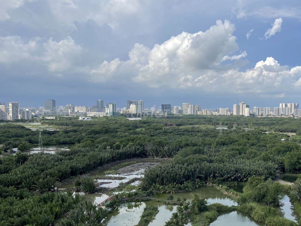 Dragon Hill 2 | 71,5 м² (2 спальни - 2 санузла) | Полная меблировка. Вид на Phú Mỹ Hưng