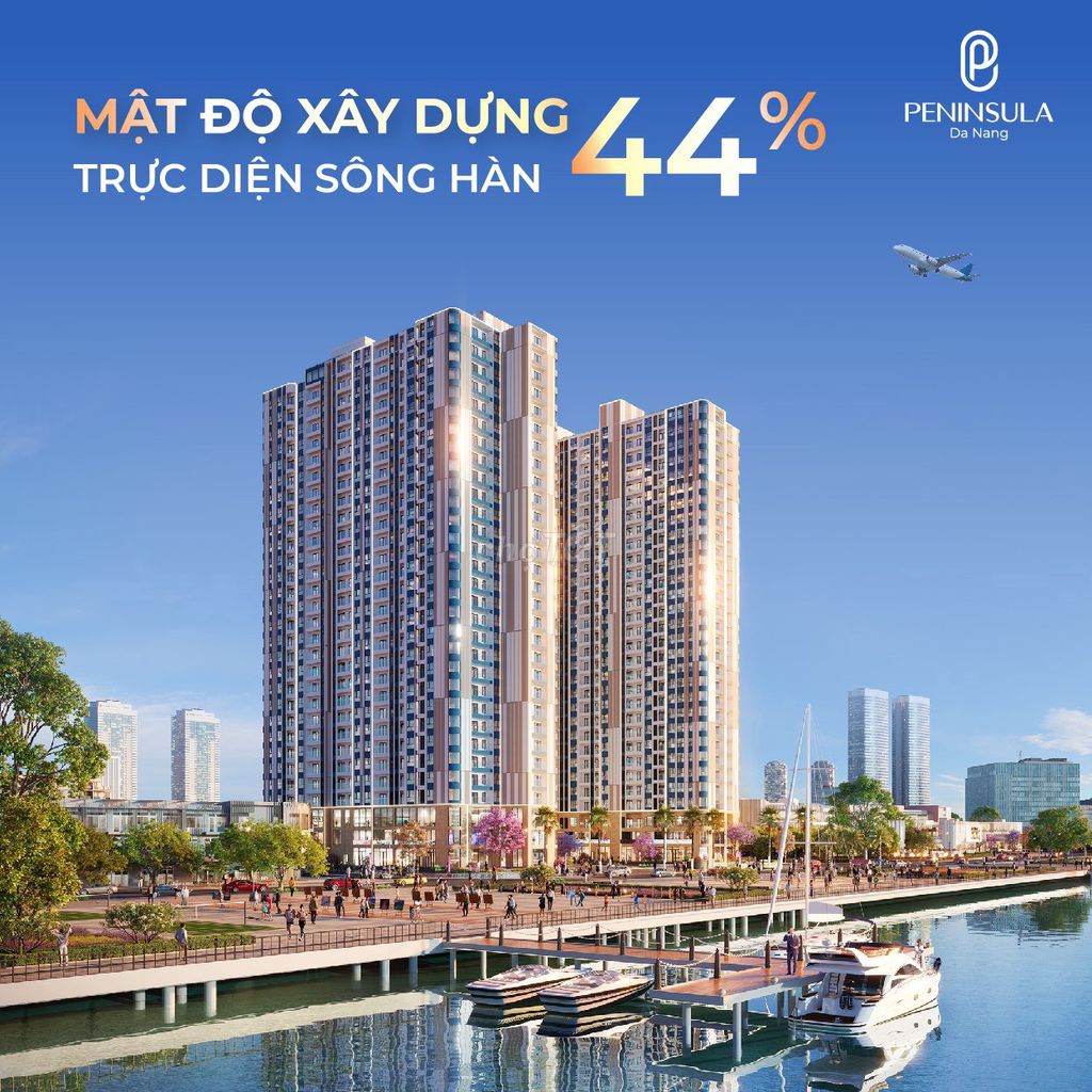CỰC SỐC GIÁ F0 TỪ CĐT CHỈ 4.x TỶ CĂN 2PN DT 77M2 VEN SÔNG HÀN