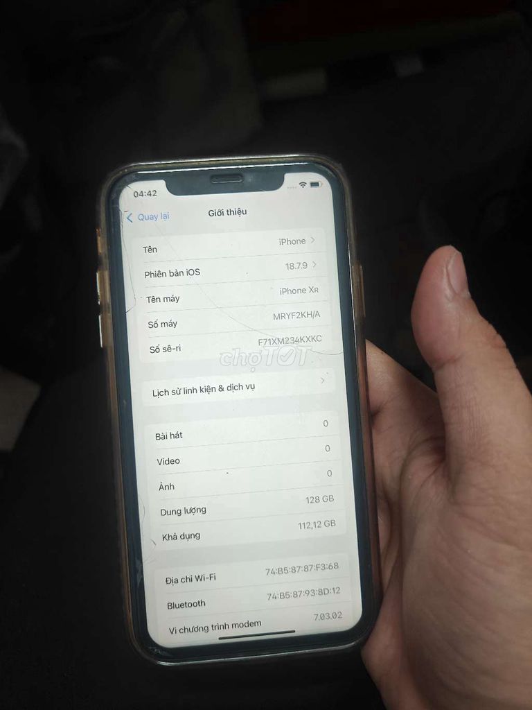 Фото 3: Apple iPhone Xr 128GB белый, международная версия, батарея 100%