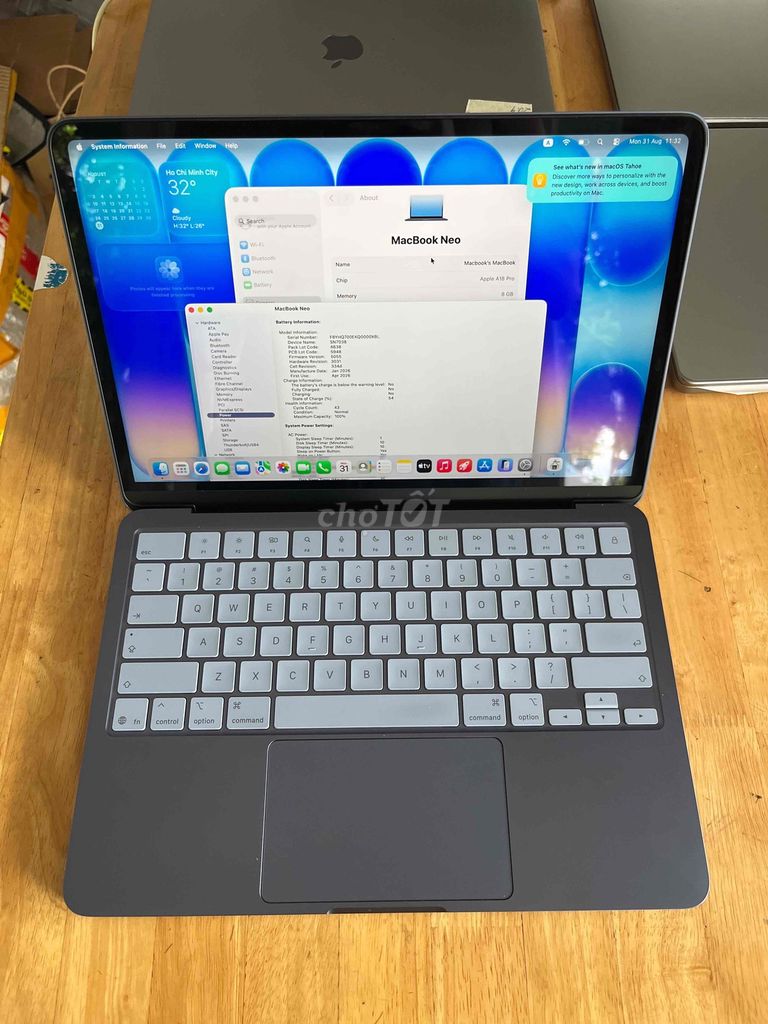 MacBook Neo 2026 Ram 8gb Ssd 256gb