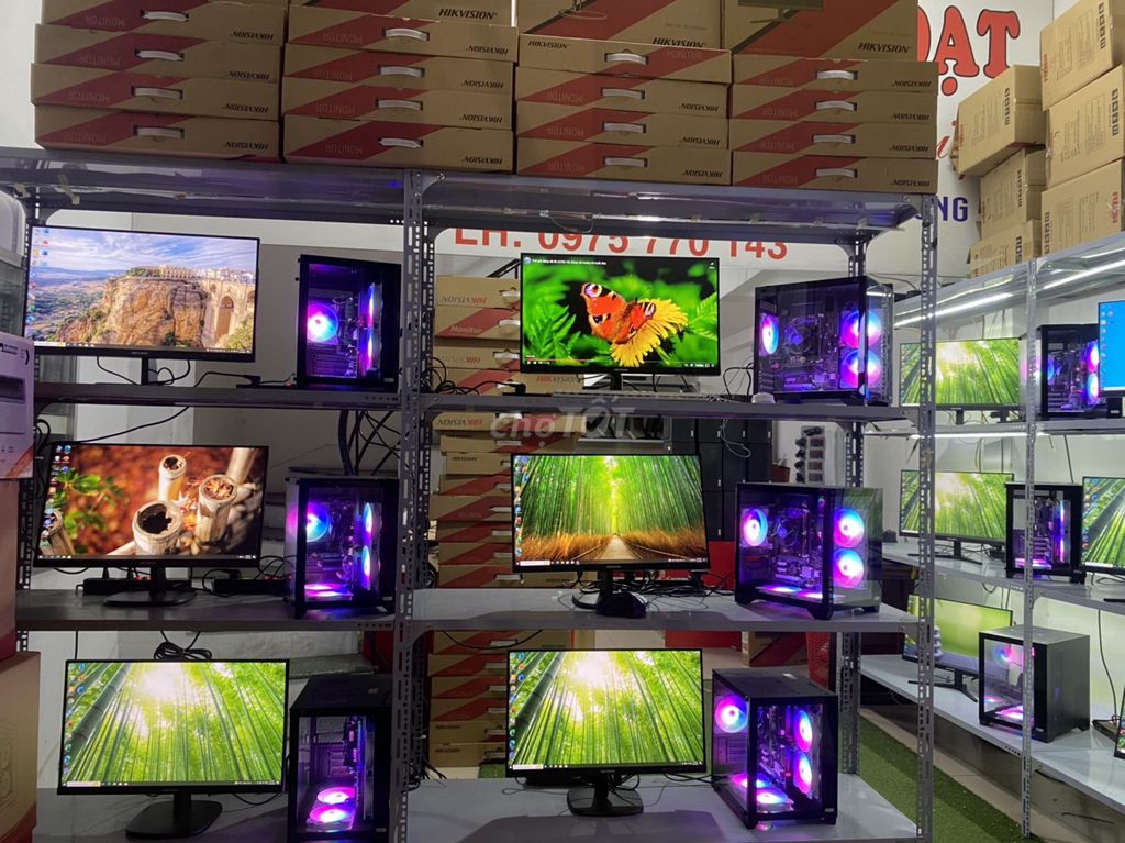 НОВЫЙ НАСТОЛЬНЫЙ ПК i5-14400F 24 дюйма 16ГБ/512ГБ RTX 3050