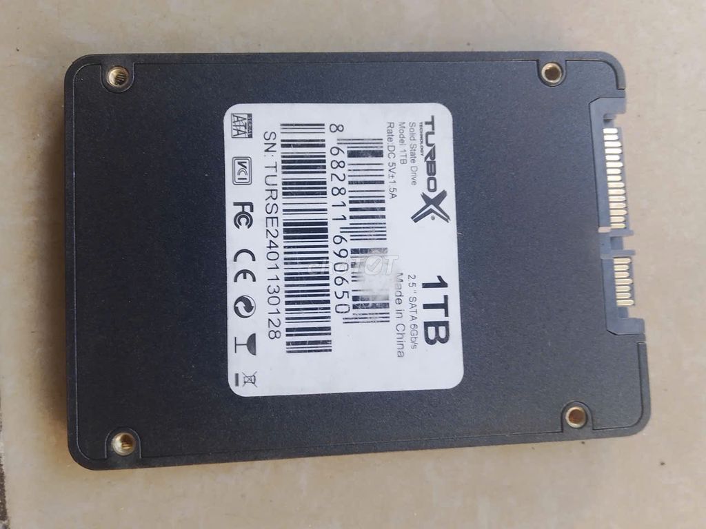 Фото 2: Б/у SSD TurboX 1TB