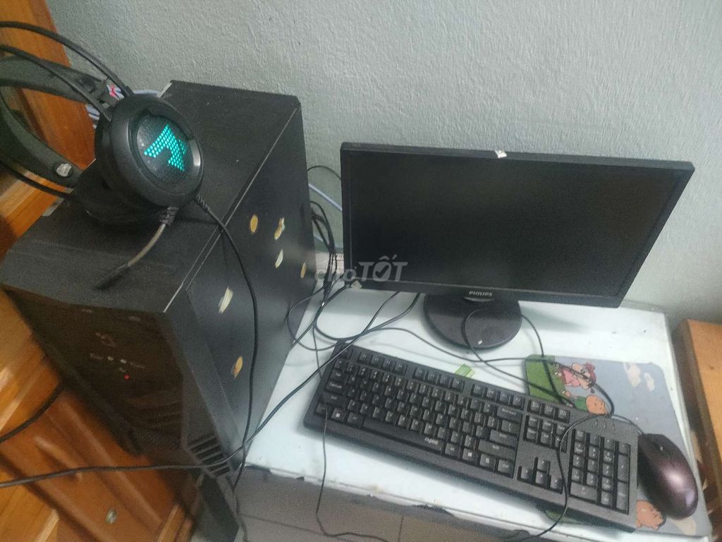 Настольный компьютер Dell i3 H81 8GB черный