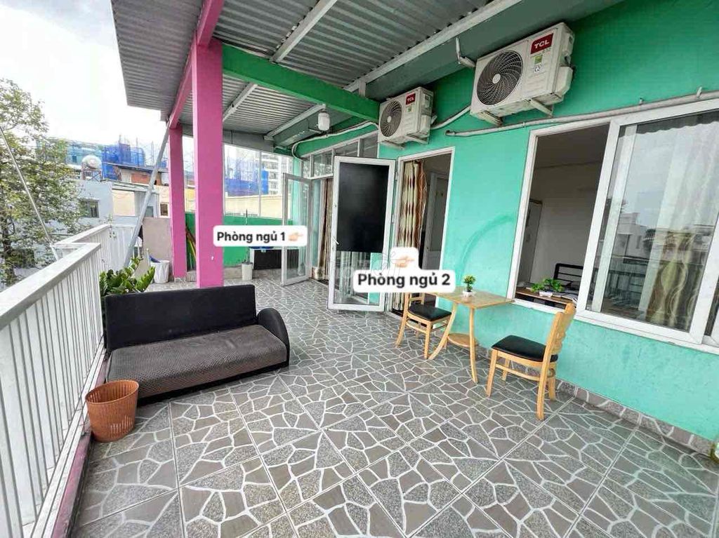 Фото 2: Мини-квартира — 2 спальни — 90 м² — 503 Lê Quang Định