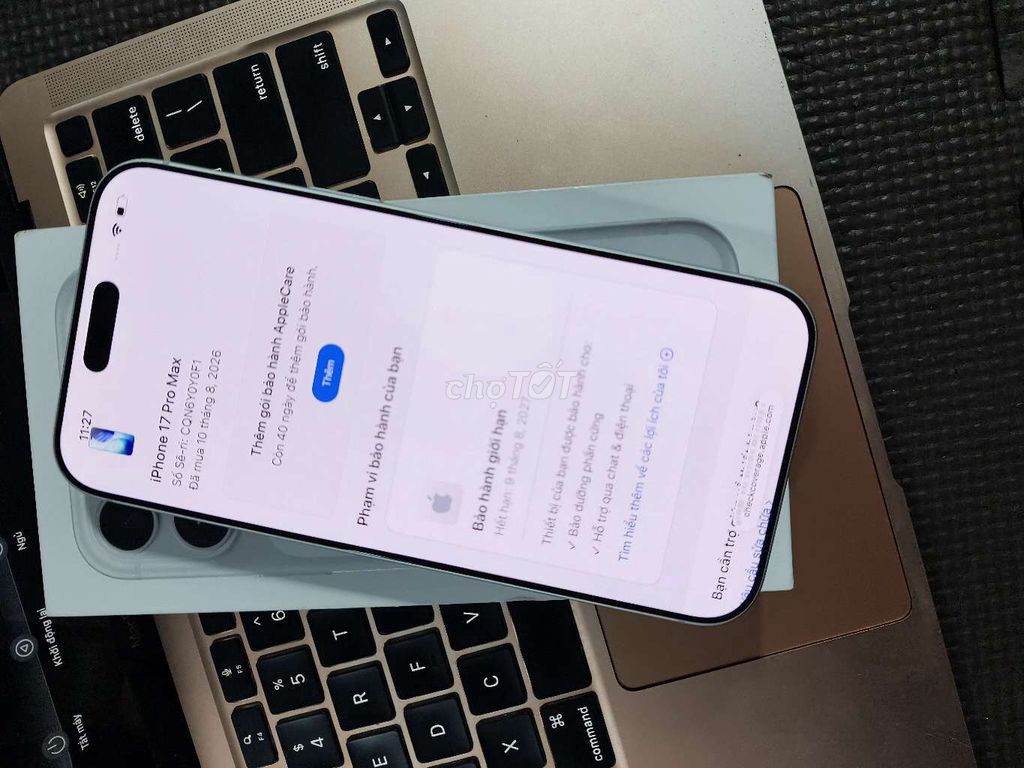 Фото 2: iPhone 17 Pro Max chính hãng Viettel, bảo hành hơn 11 tháng
