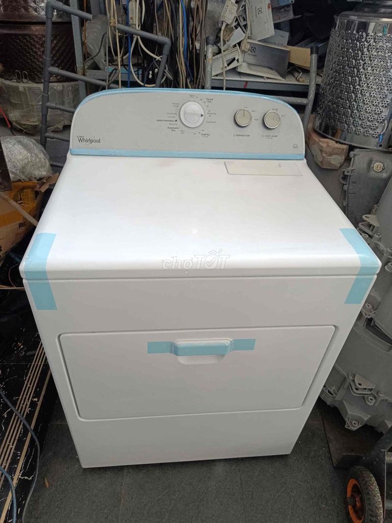 Фото 3: Сушильная машина для одежды Whirlpool 15 кг Белая