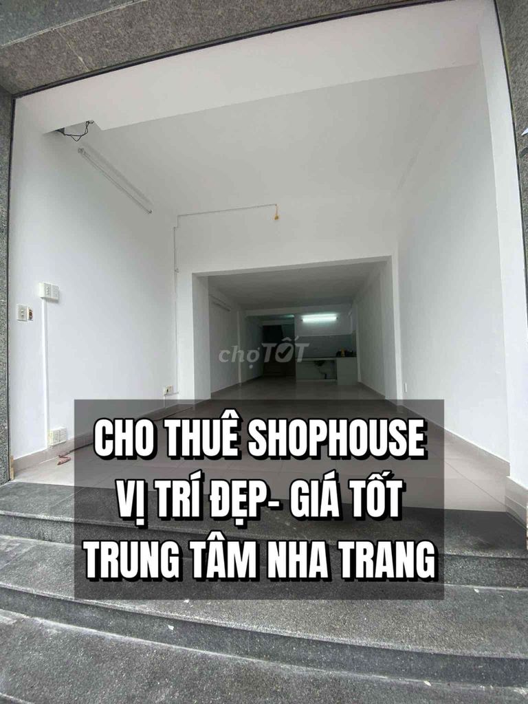 Mặt tiền kinh doanh trung tâm Nha Trang