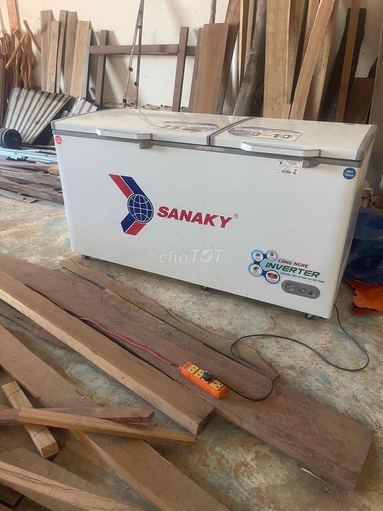 Морозильный ларь Sanaky Inverter Белый 485л