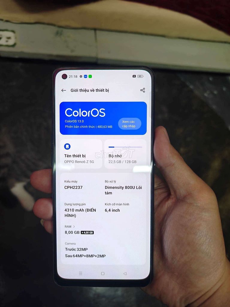Oppo Reno 6Z 5G