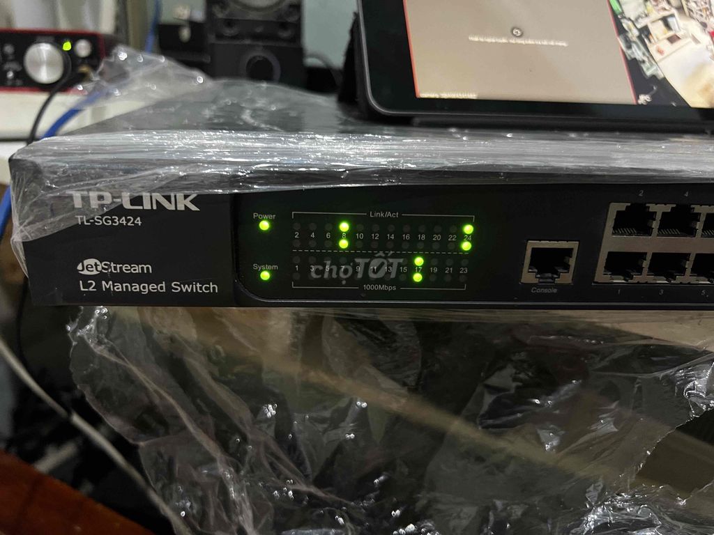 Коммутатор TP-Link JetStream TL-SG3424