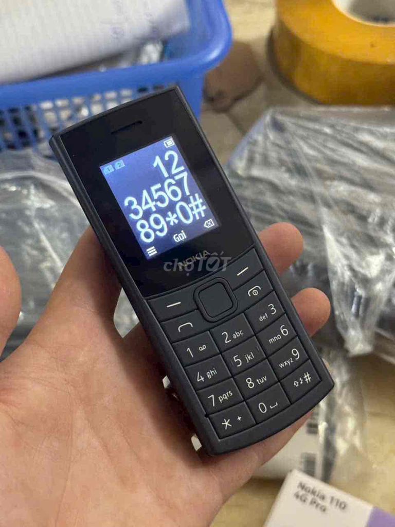 Nokia 110 4G Pro черный