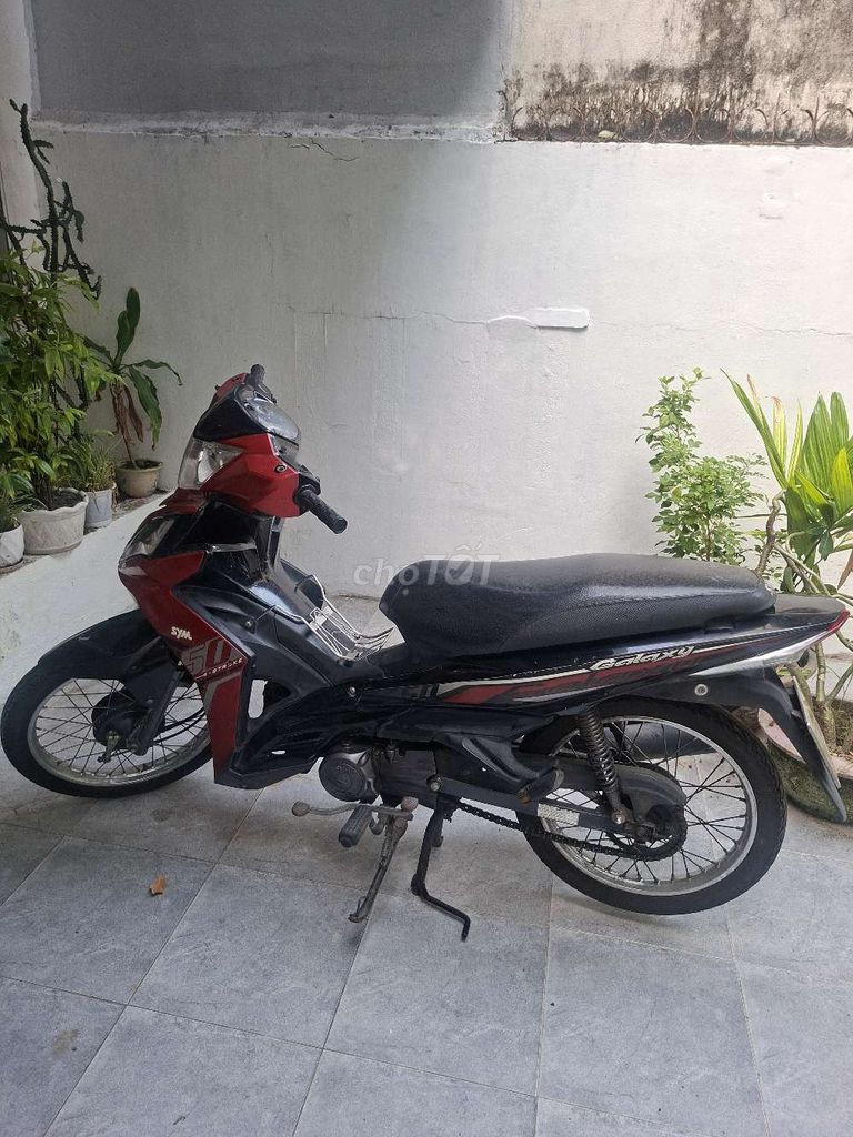 SYM Galaxy 50cc 2021 Красный Черный