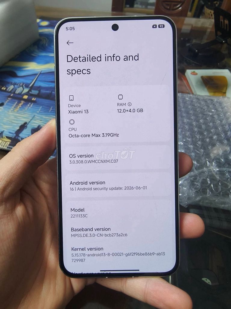 Xiaomi 13 12GB/256GB Белый как новый